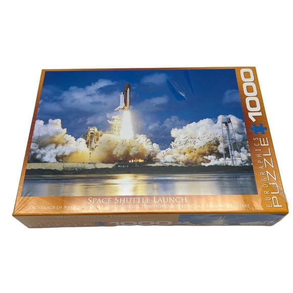 Space Shuttle Launch Jigsaw Puzzle 1000 Pieces Eurographic Puzzles New - Picture 1 of 5